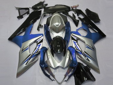 05-06 Blausilber & Schwarz GSXR 1000 Verkleidung