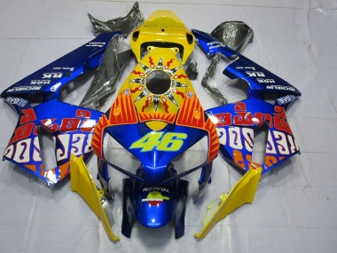 05-06 Custom Blau Rossi CBR600RR Verkleidung