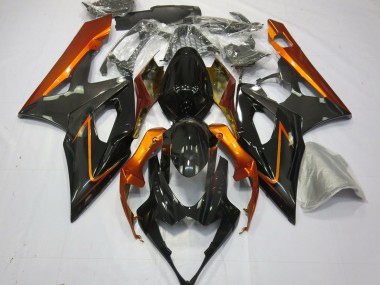 05-06 Gebranntes Orange & Schwarz GSXR 1000 Verkleidung