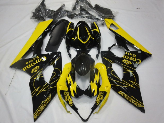 05-06 Gelb Corona GSXR 1000 Verkleidung