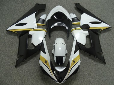 05-06 Gelb-Weiß-Schwarz ZX6R Verkleidung