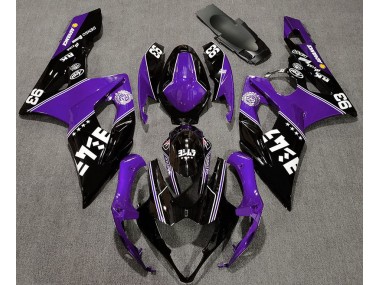 05-06 Glanz Lila & Schwarz Benutzerdefiniert GSXR 1000 Verkleidung