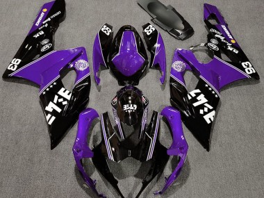 05-06 Glanz Lila & Schwarz Benutzerdefiniert GSXR 1000 Verkleidung