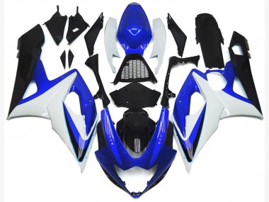05-06 Glänzend Blau & Weiß GSXR 1000 Verkleidung