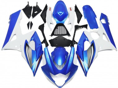 05-06 Glänzend Blau & Weiß GSXR 1000 Verkleidung