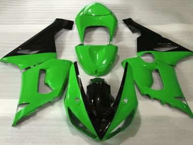 05-06 Glänzend Grün & Schwarz ZX6R Verkleidung