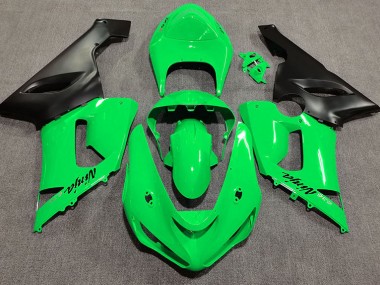 05-06 Glänzend Grün ZX6R Verkleidung