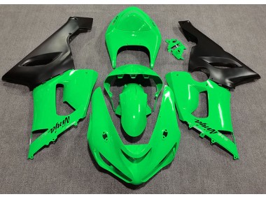 05-06 Glänzend Grün ZX6R Verkleidung