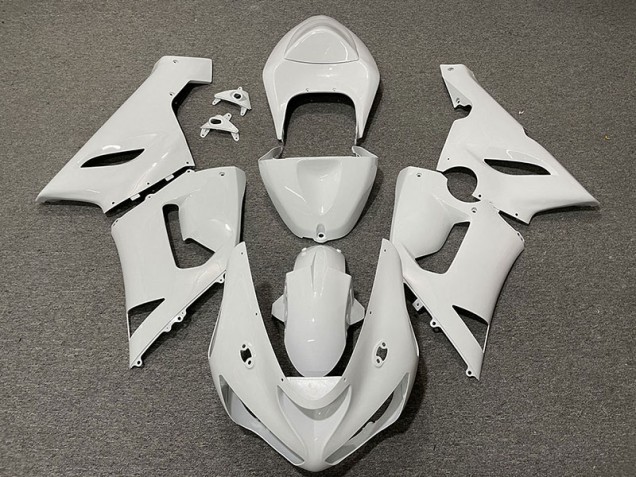 05-06 Glänzend Weiß ZX6R Verkleidung