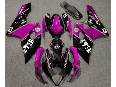 05-06 Glanzrosa & Schwarz Benutzerdefiniert GSXR 1000 Verkleidung