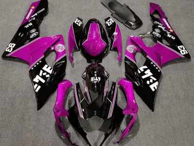05-06 Glanzrosa & Schwarz Benutzerdefiniert GSXR 1000 Verkleidung