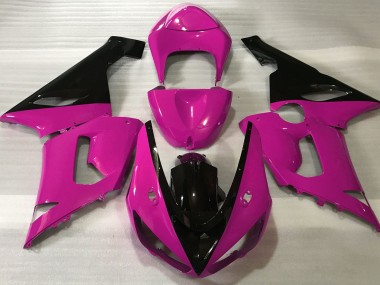 05-06 Glanzrosa & Schwarz ZX6R Verkleidung