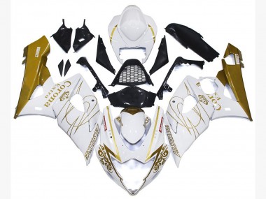 05-06 Gold Glänzend Corona Benutzerdefiniert GSXR 1000 Verkleidung