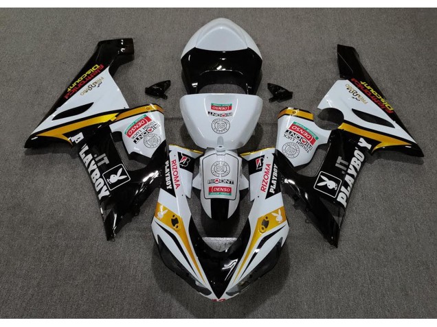 05-06 Gold Playboy ZX6R Verkleidung