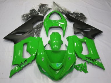 05-06 Grün Schwarz ZX6R Verkleidung