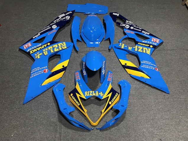 05-06 Hellblau Rizla GSXR 1000 Verkleidung