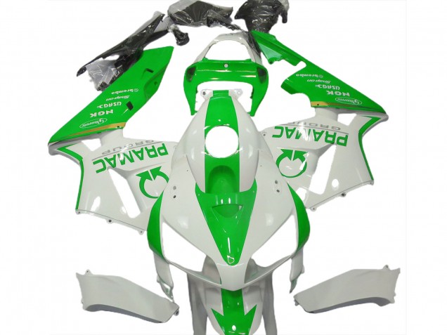 05-06 Hellgrün & Weiß Pramac CBR600RR Verkleidung