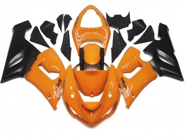 05-06 Hellorange & Schwarz ZX6R Verkleidung