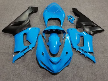 05-06 Leuchtendes Blau ZX6R Verkleidung