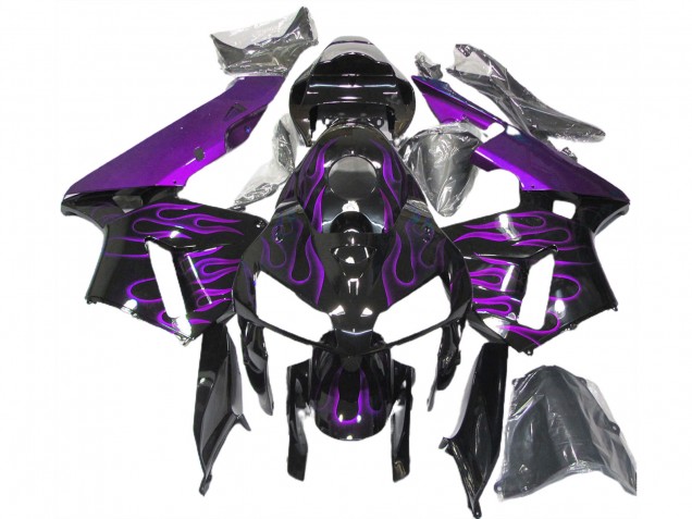 05-06 Lila Flamme CBR600RR Verkleidung