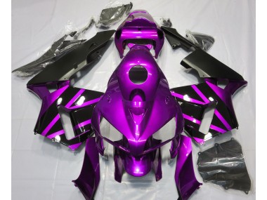 05-06 Lila-Schwarz-Design CBR600RR Verkleidung