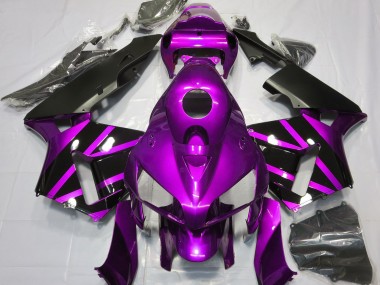 05-06 Lila-Schwarz-Design CBR600RR Verkleidung