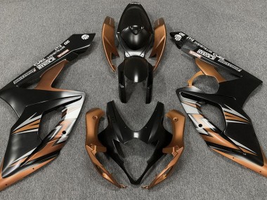 05-06 Matt Schwarz & Bronze GSXR 1000 Verkleidung