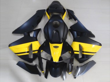 05-06 Matt Schwarz & Gelb Glänzend CBR600RR Verkleidung
