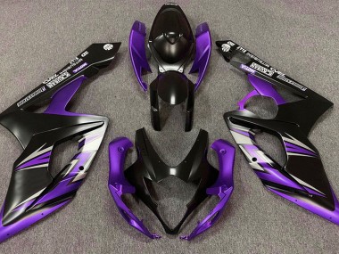 05-06 Matt Schwarz & Lila GSXR 1000 Verkleidung