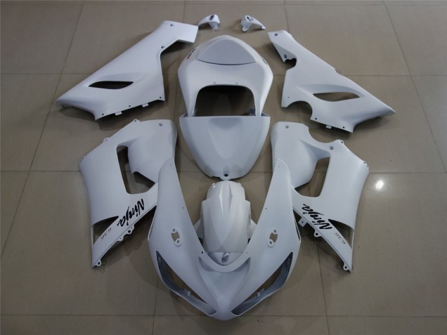 05-06 Matt Weiß ZX6R Verkleidung