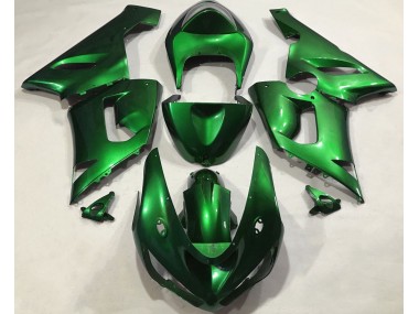 05-06 Metallic Grün ZX6R Verkleidung