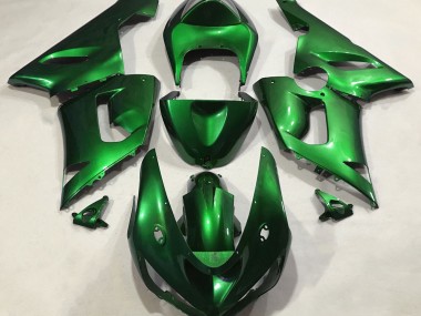 05-06 Metallic Grün ZX6R Verkleidung