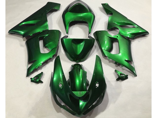 05-06 Metallic Grün ZX6R Verkleidung