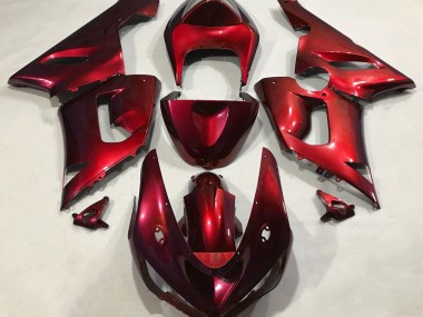 05-06 Metallic Rot ZX6R Verkleidung