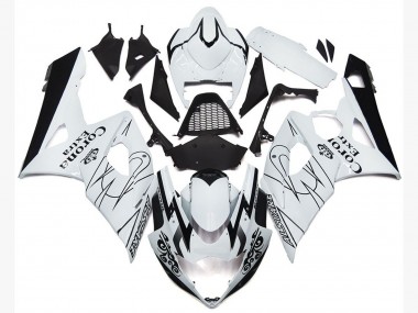 05-06 OEM Weißer Corona-Stil GSXR 1000 Verkleidung