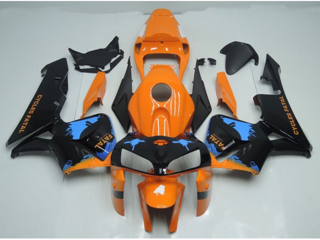 05-06 Orange & Schwarz Gespritzt CBR600RR Verkleidung