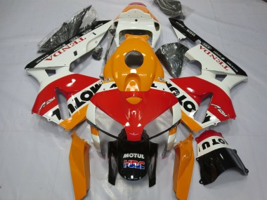 05-06 Weiß Repsol CBR600RR Verkleidung