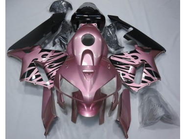 05-06 Rosa Flamme CBR600RR Verkleidung