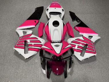05-06 Rosa & Weiße Flügel CBR600RR Verkleidung