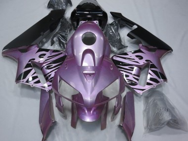 05-06 Rosaviolett Flamme CBR600RR Verkleidung