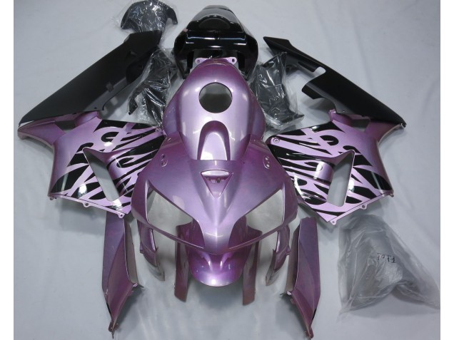 05-06 Rosaviolett Flamme CBR600RR Verkleidung