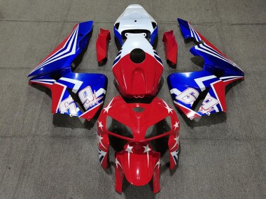 05-06 Rot Weiß & Blau 69 CBR600RR Verkleidung