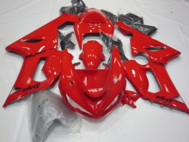 05-06 Rot Glanz ZX6R Verkleidung