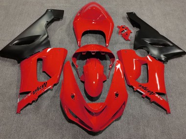 05-06 Rot Glänzend ZX6R Verkleidung