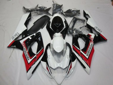 05-06 Rot Schwarz & Weiß GSXR 1000 Verkleidung