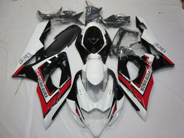 05-06 Rot Schwarz & Weiß GSXR 1000 Verkleidung