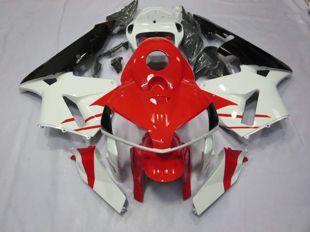 05-06 Rot-Weißer Stil CBR600RR Verkleidung