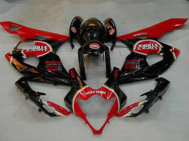 05-06 Schwarz Lucky Strike GSXR 1000 Verkleidung