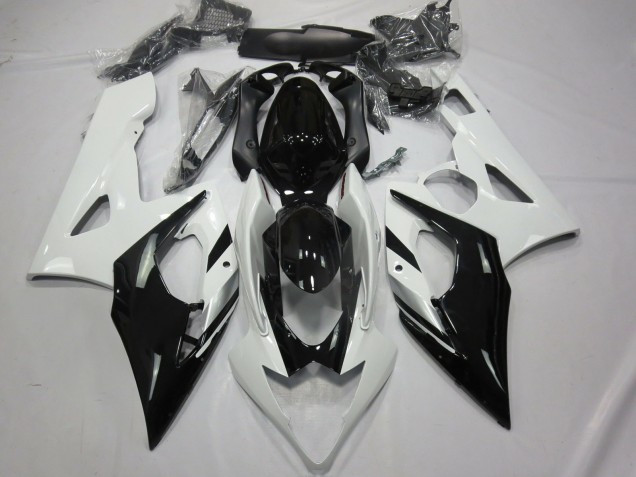 05-06 Weiß Schwarz & Silber GSXR 1000 Verkleidung