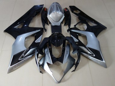 05-06 Silber Glänzend & Schwarz GSXR 1000 Verkleidung